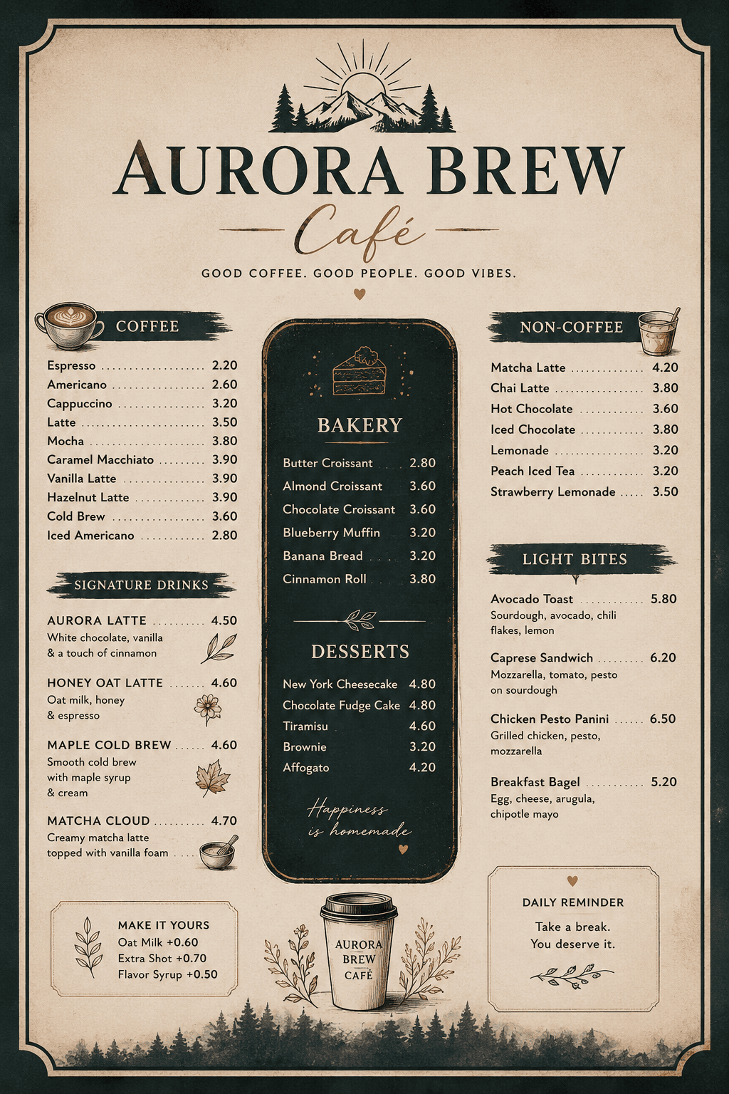 Menu Design 1